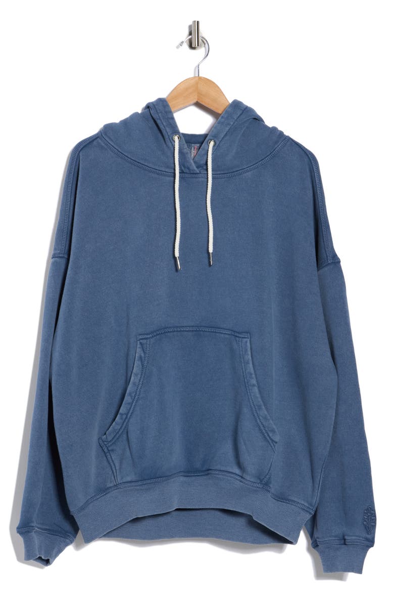 Free People FP Movement Final Call Hoodie, Alternate, color, Twilight Tide