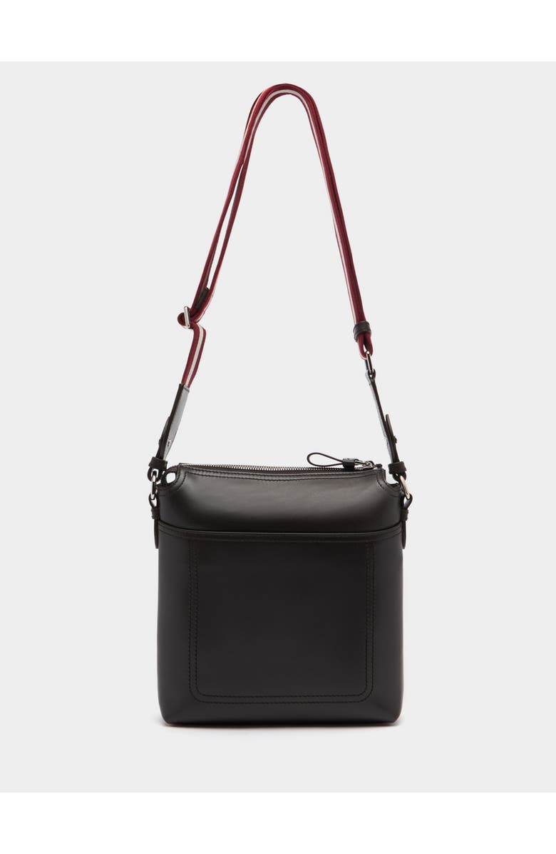 Bally Ray Crossbody Bag in Bovine Leather, Alternate, color, Brown