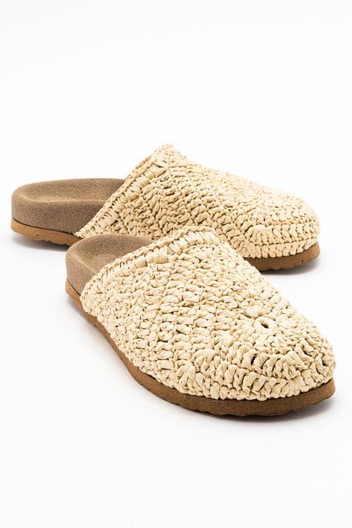 Prologue Shoes Loop Woven Slide Sandal