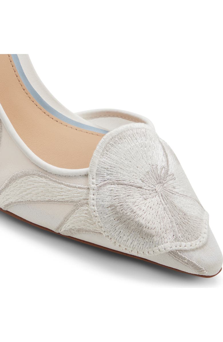 Ted Baker Ari Slingback Pointed Toe Pump, Alternate, color, White