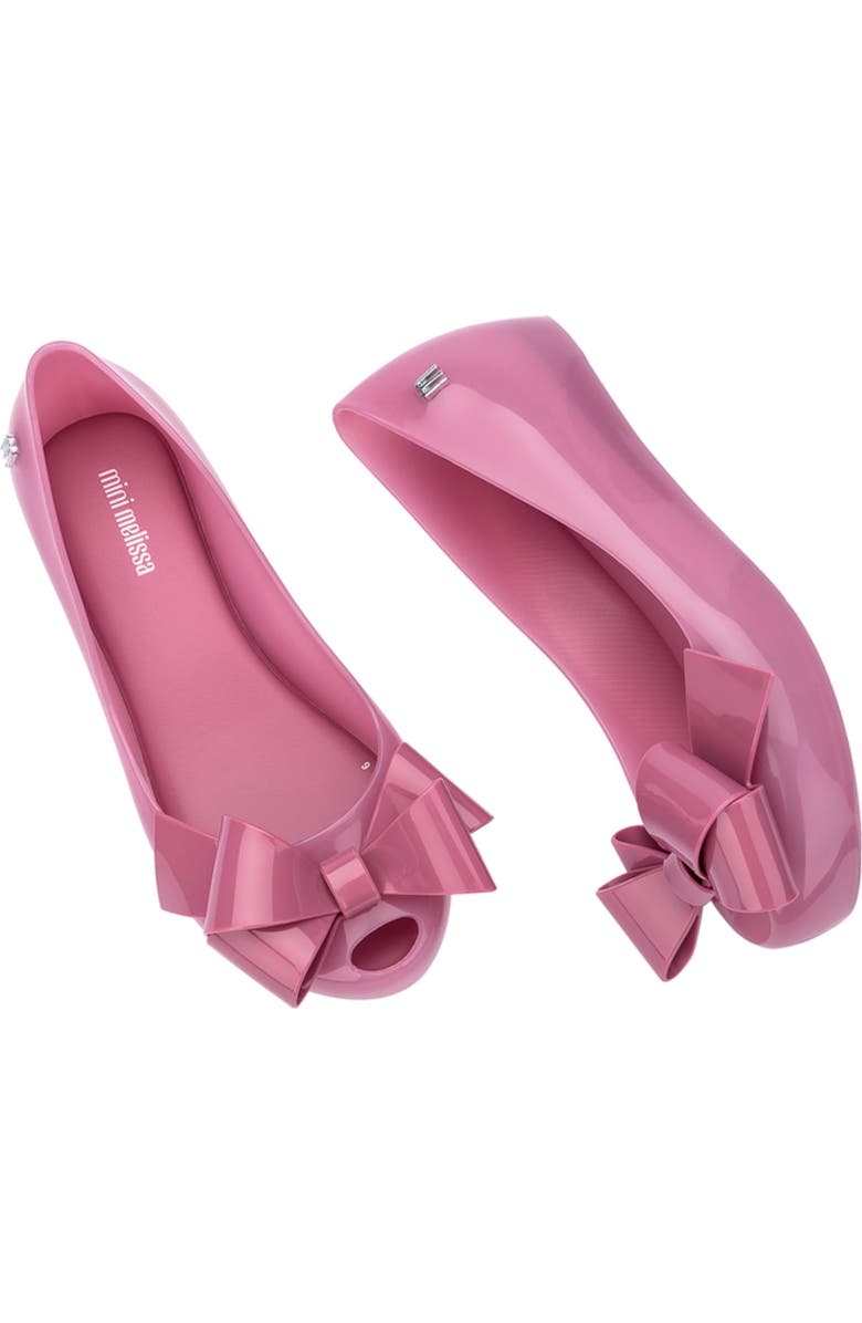 Mini Melissa Kids' Ultragirl Classic Flat, Alternate, color, Lilac