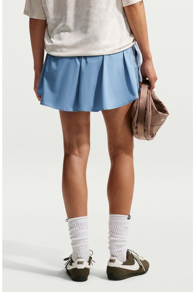 Sportswear Scallop Trim Poplin Skirt, Alternate, color, 486 WORKBL/SAIL