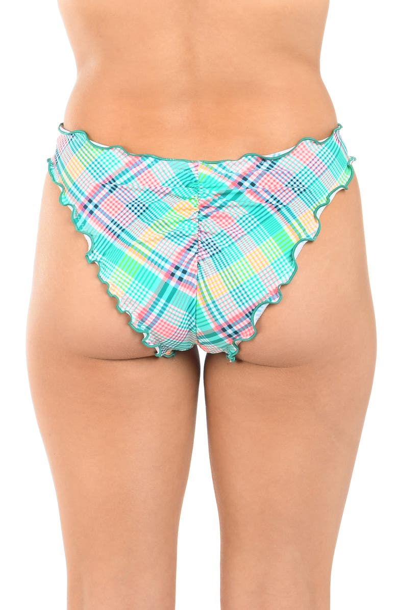 Citrus Schools Merrow Hipster Bikini Bottoms, Alternate, color, Blue/ Green Multi