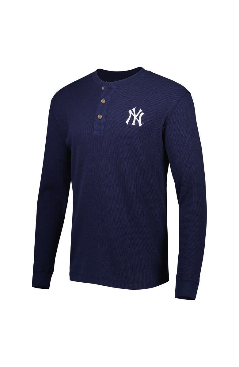 DUNBROOKE Men's Dunbrooke New York Yankees Navy Maverick Long Sleeve T-Shirt, Alternate, color, 