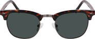 Cole Haan 49mm Polarized Tapered Round Sunglasses