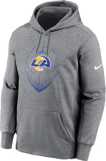 【NIKE】Los AngelesRamsIconMen’sNikeThermaNFLPulloverHoodie Los Angeles Rams Men's Nike Therma NFL Pullover Hoodie. Nike.com