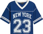 Vinyl Icons New York 23 Graphic Football T-Shirt