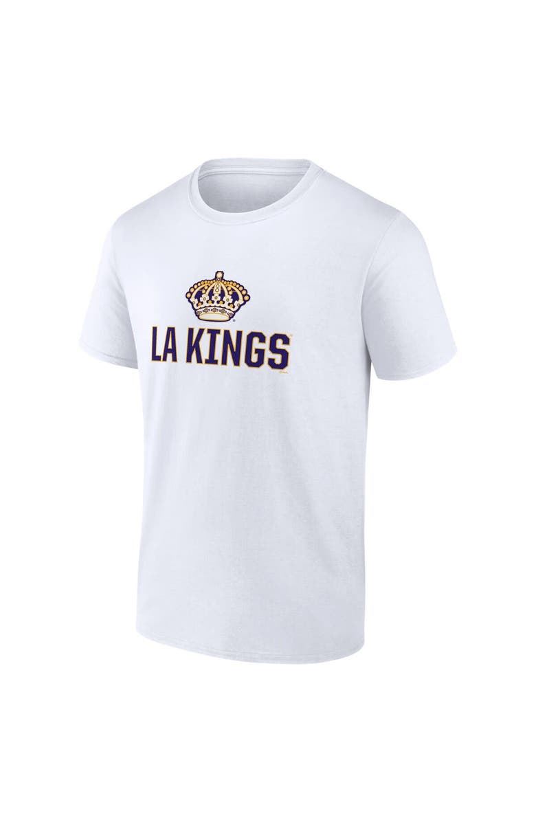 FANATICS Men's Fanatics Branded White Los Angeles Kings Special Edition 2.0 Wordmark T-Shirt, Alternate, color, 