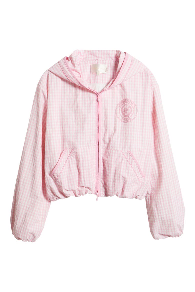 Kariana Front Zip Hooded Jacket, Alternate, color, TICKLED PINK