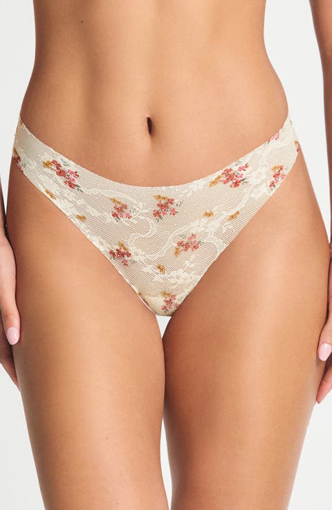 No-Show Lace Thong