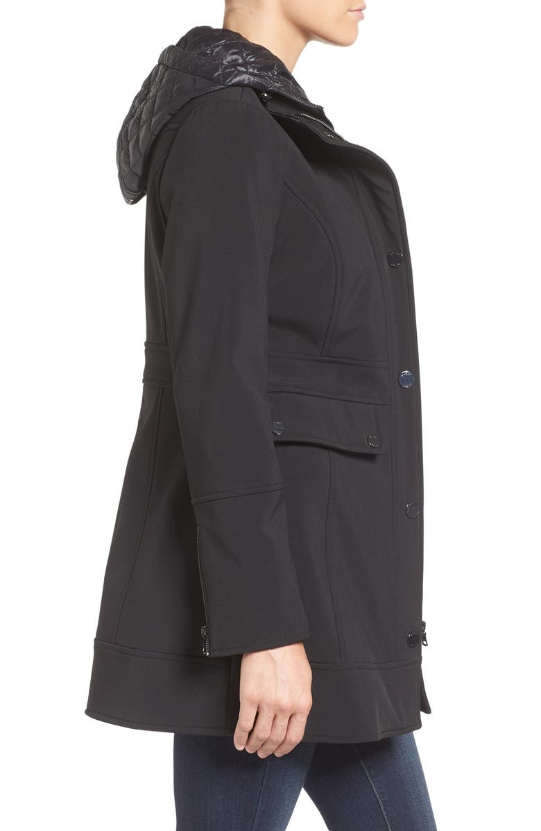 GUESS Soft Shell Jacket, Alternate, color, 