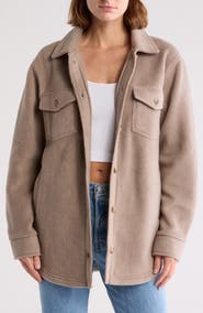 Thread & Supply Polar Fleece Shacket