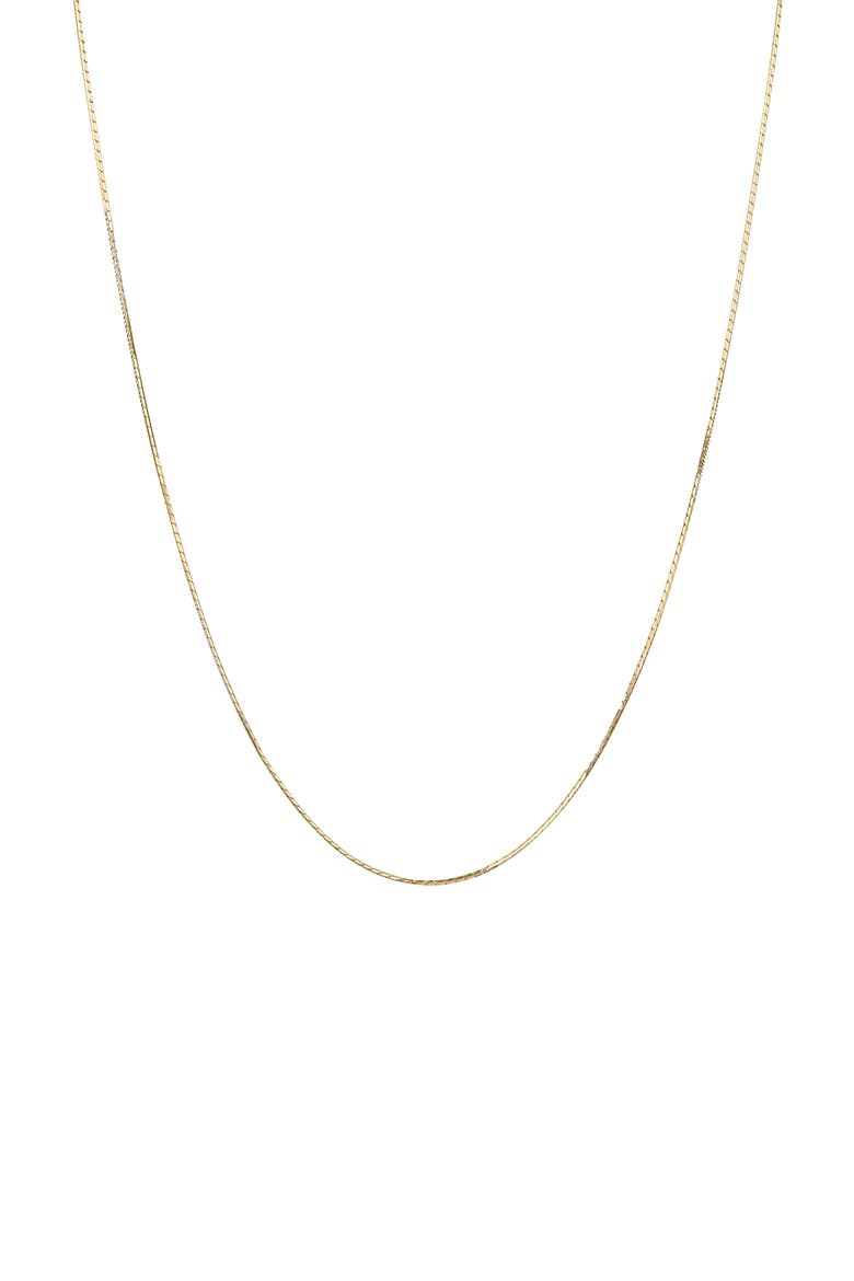 Sterling Silver 18k Gold Plated Leena Necklace Dainty Heart Charm Gift, Alternate, color, Gold