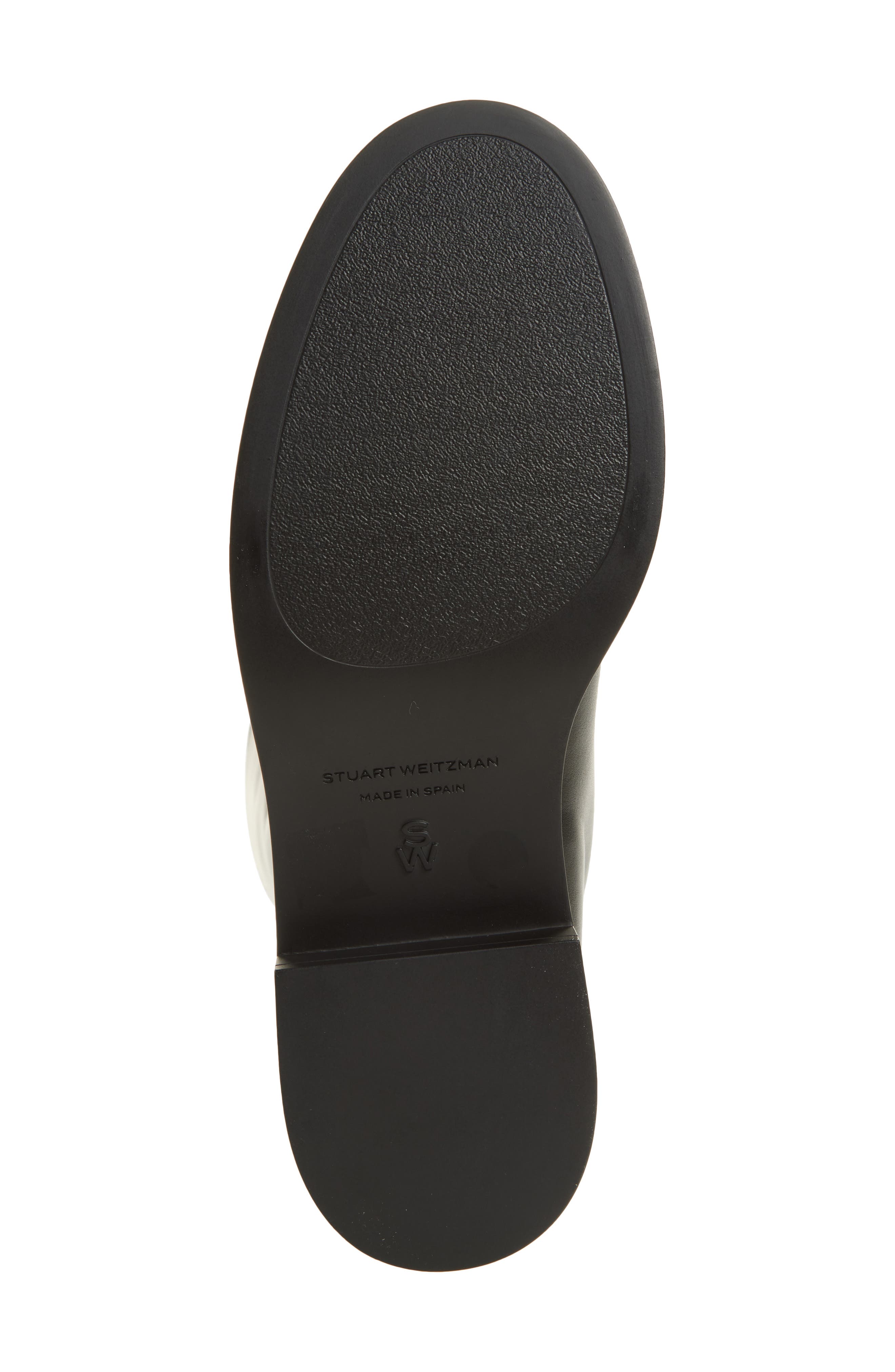Stuart Weitzman Celia Riding Boot, Alternate, color, Black