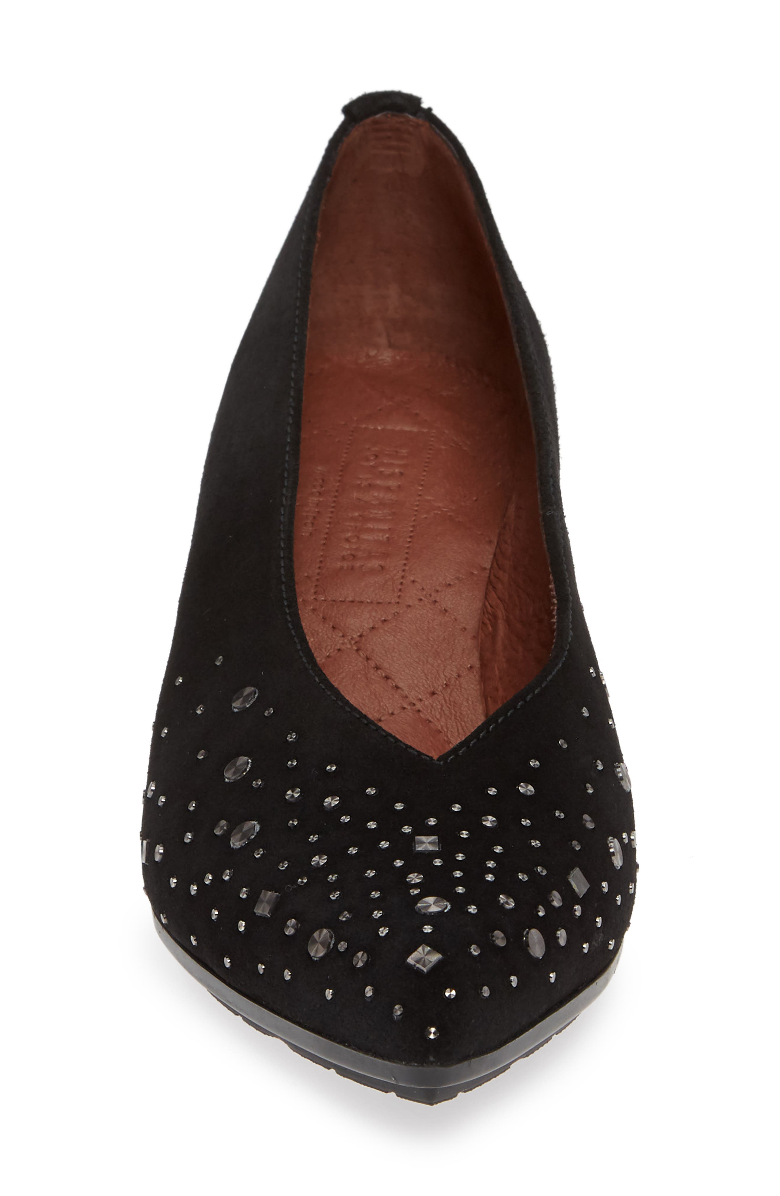 Larissa Pump, Alternate, color, BLACK VELVET