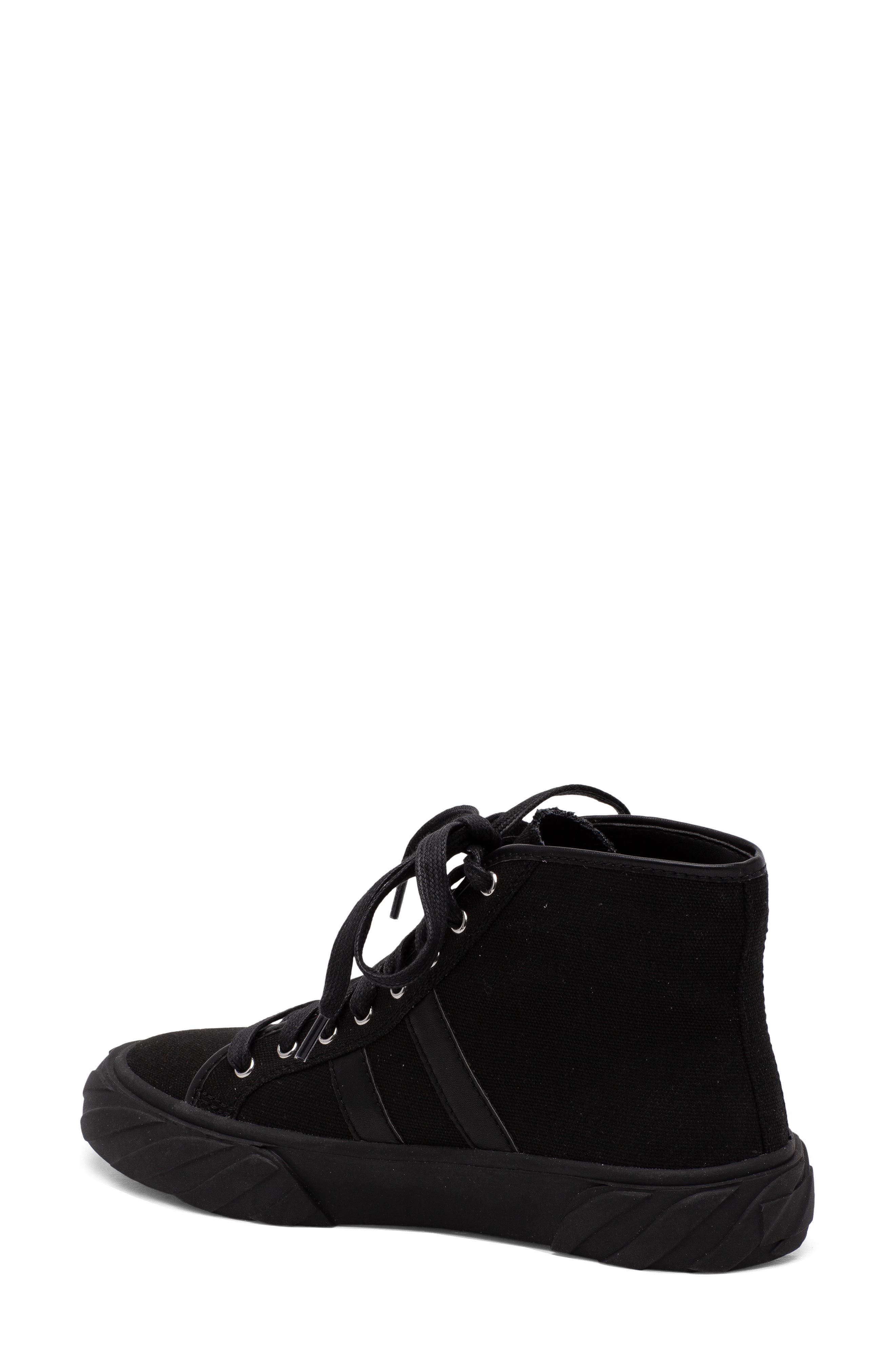 Getaway High Top Sneaker, Alternate, color, BLACK CANVAS
