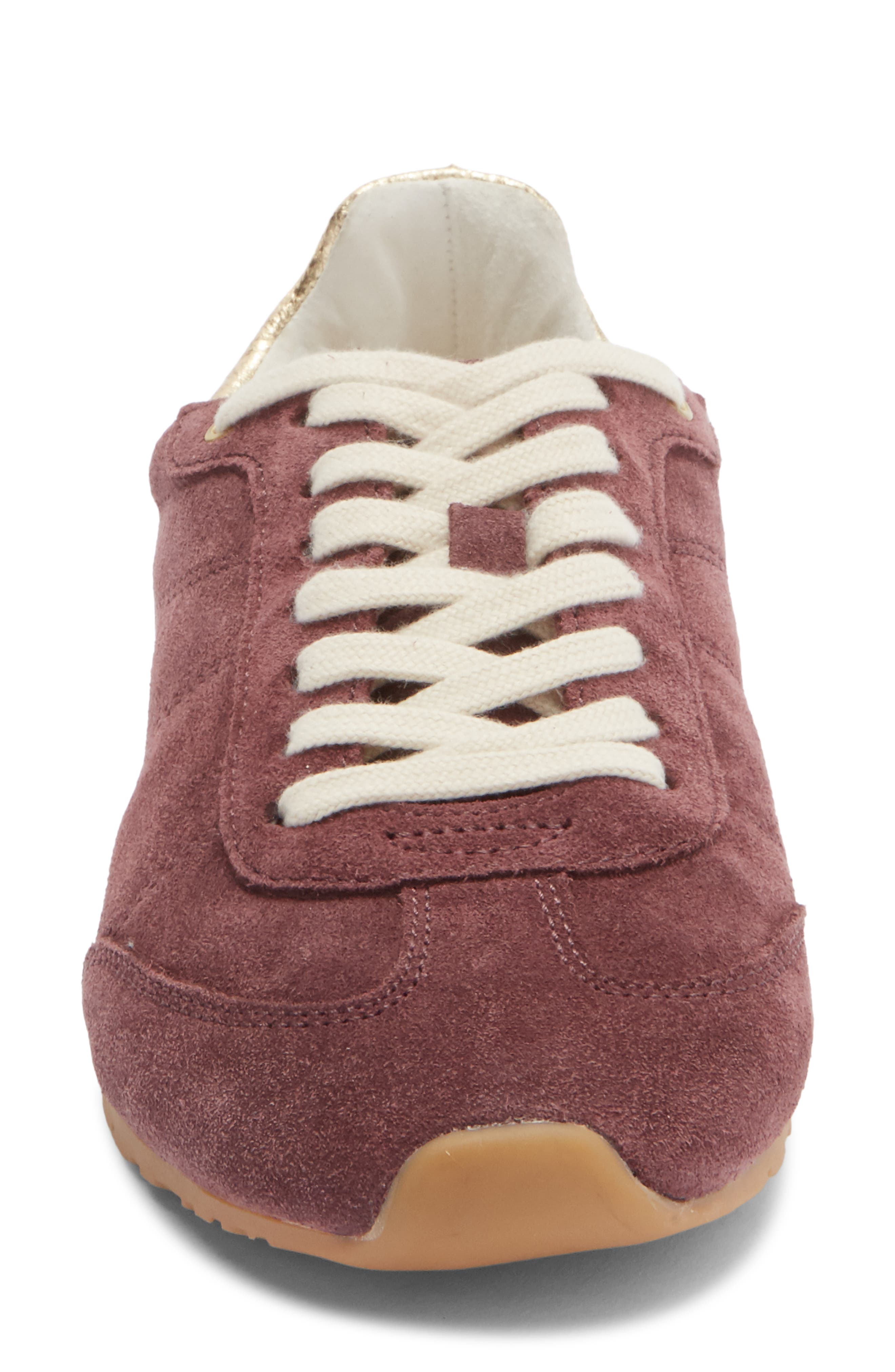 Dolce Vita Diane Sneaker, Alternate, color, Mulberry Suede