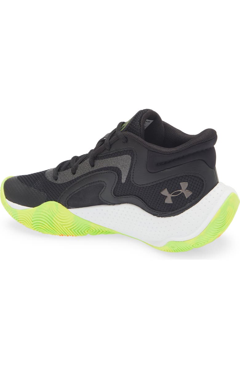 Under Armour Kids' UA Jet '25 Basketball Shoe, Alternate, color, Black