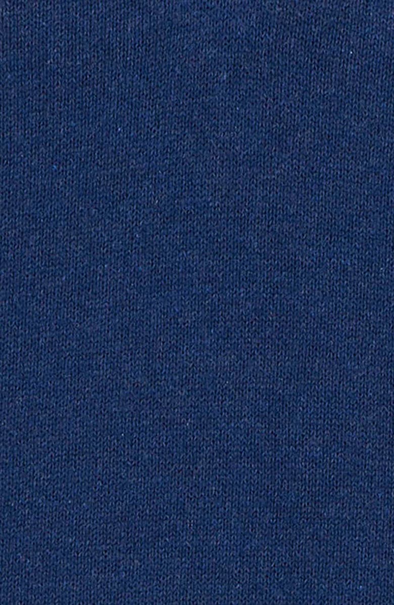 Barbour Cotton Quarter Zip Sweater, Alternate, color, Inky Marled