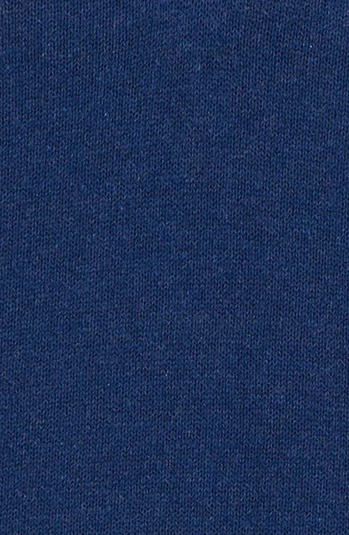 Barbour Cotton Quarter Zip Sweater In Blue