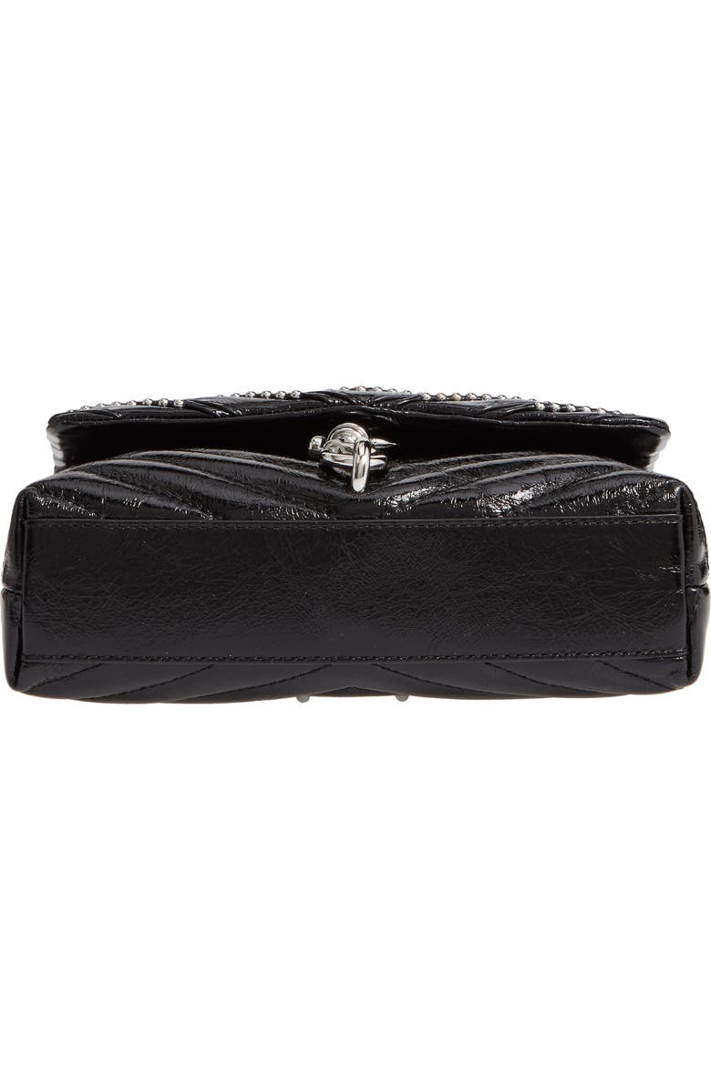 Rebecca Minkoff Edie Beaded Leather Crossbody Bag, Alternate, color,