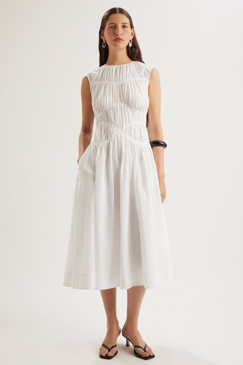 Villard Dress, Main, color, White