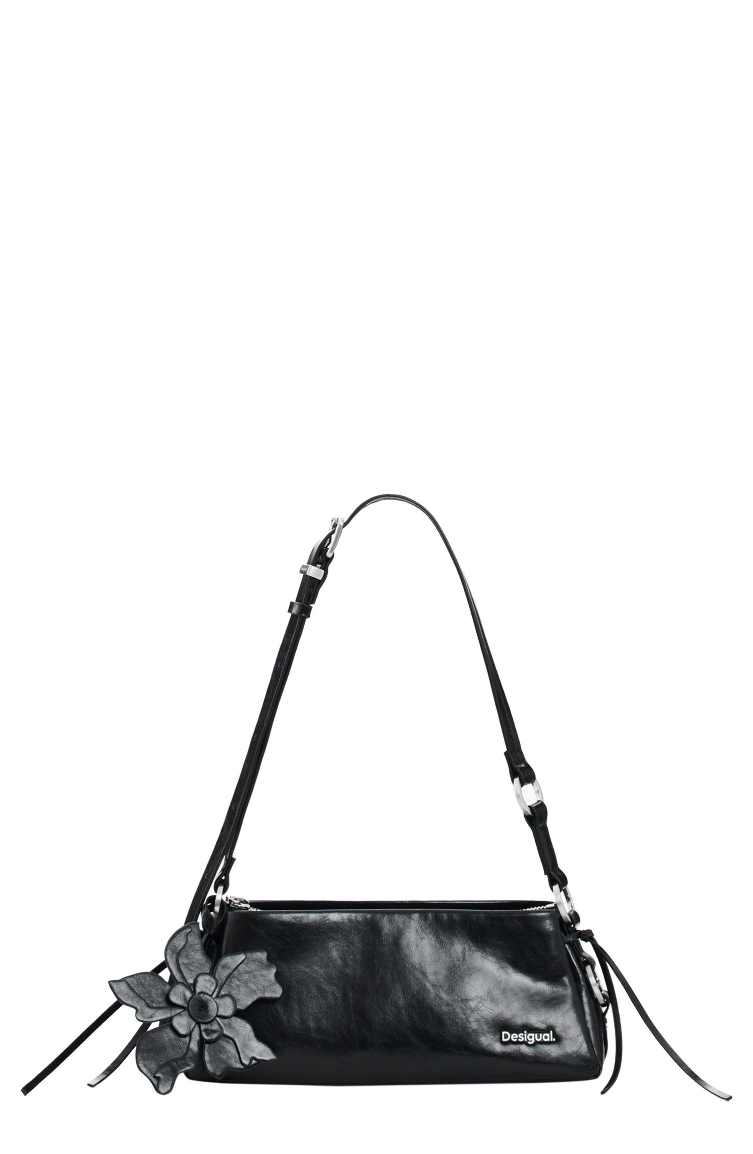 Desigual Faux Leather Crossbody Bag, Main, color, 