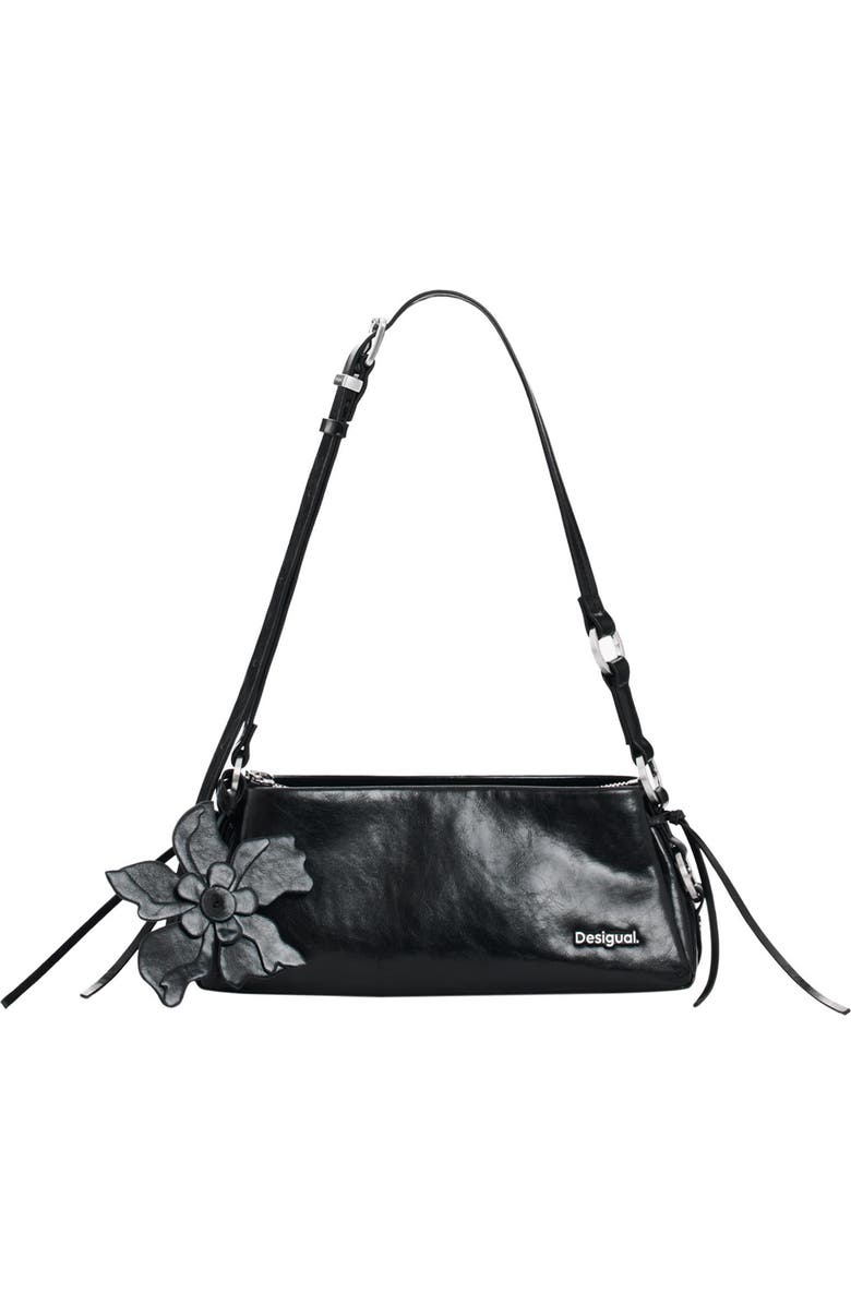 Desigual Faux Leather Crossbody Bag, Main, color,