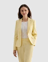 HOBBS LONDON Adalee Linen Tailored Blazer