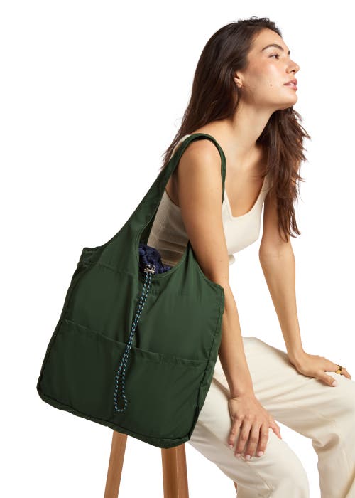 Bybba The Balos Tote Bag In Hunter Green