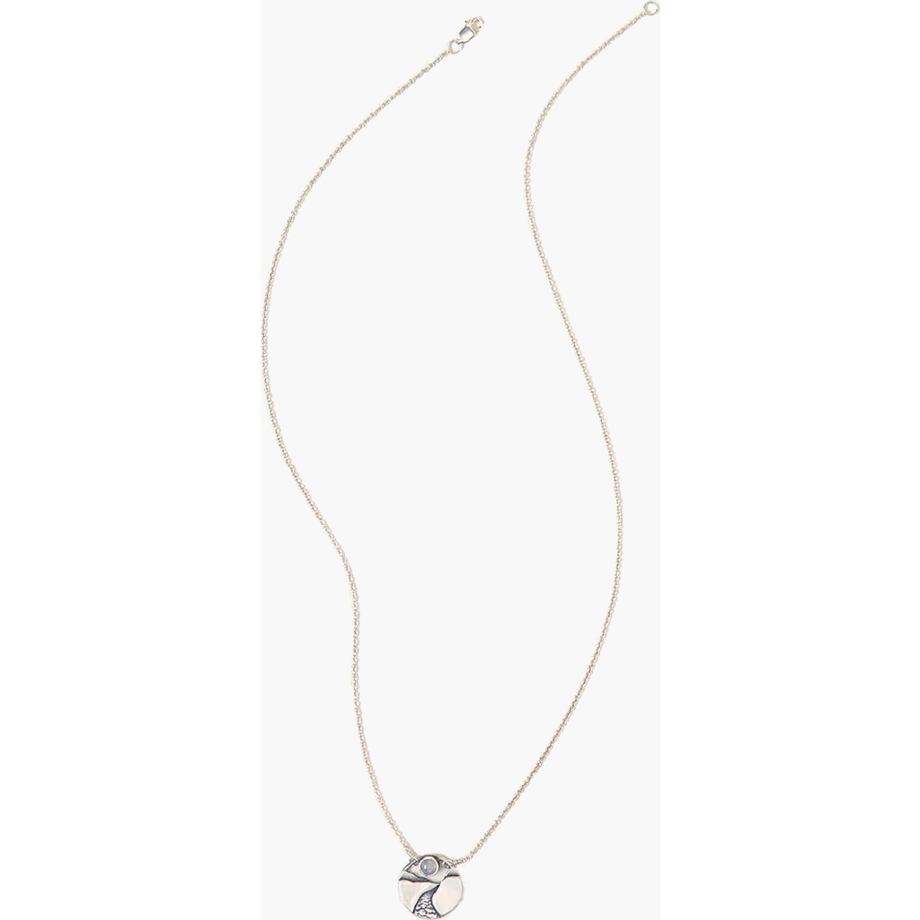 Uncommon Goods Follow Your Own Path Necklace In Silver