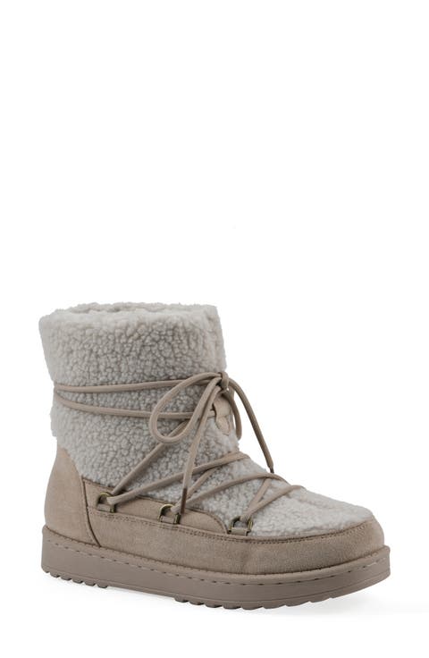 Isador Faux Shearling Bootie (Women)