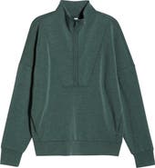 Zella Soft Luxe Half Zip Pullover