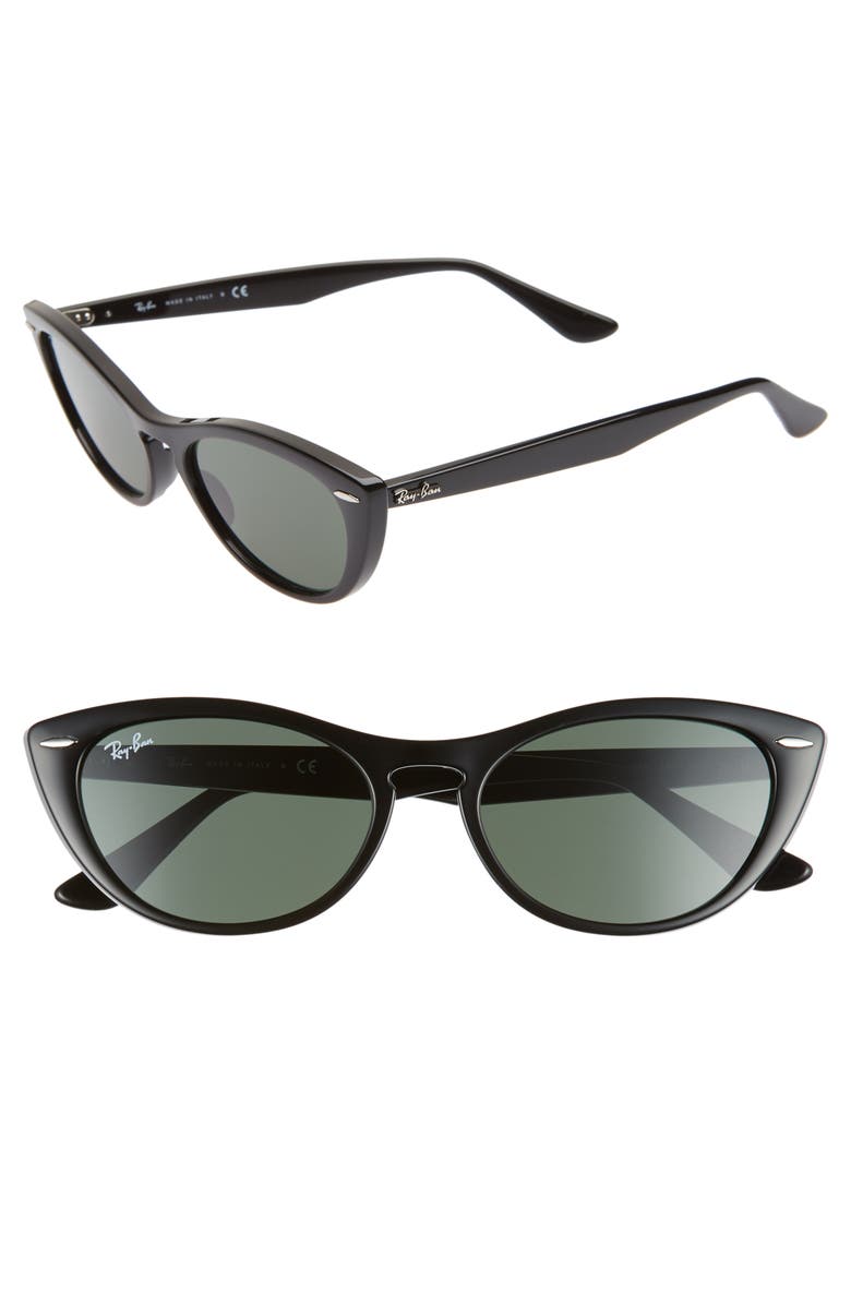 Ray-Ban Nina 54mm Cat Eye Sunglasses, Main, color,