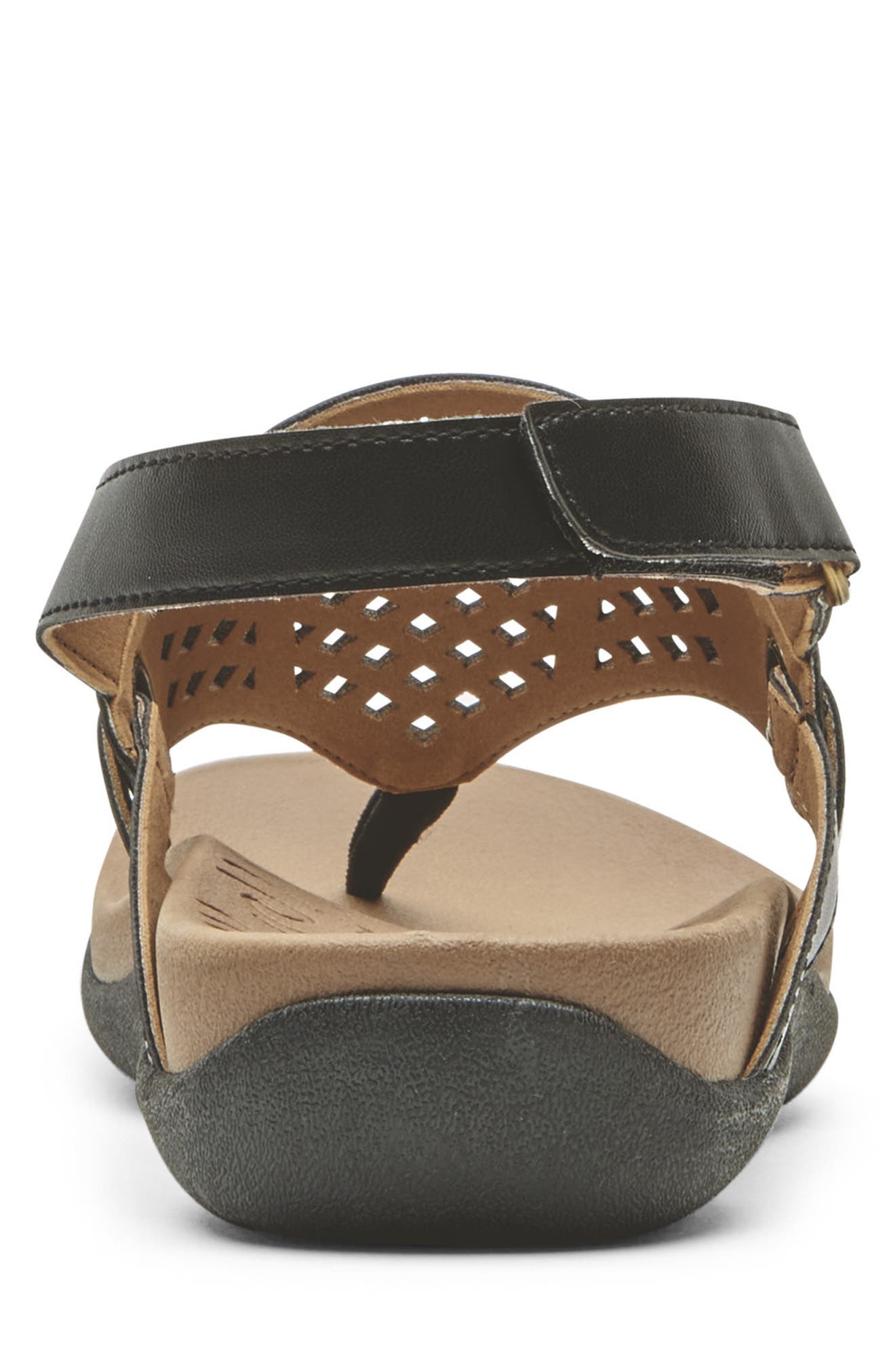 Rockport Ridge Latticed Thong Toe Sandal, Alternate, color, 