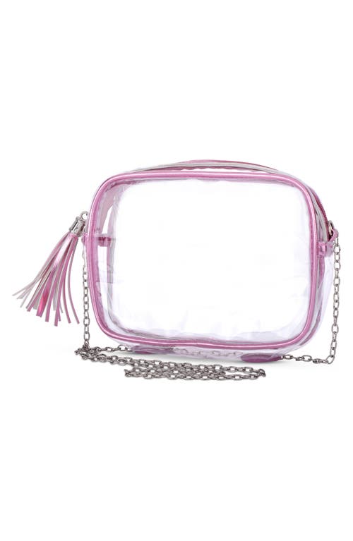 Iscream Kids' Tassel Clear Crossbody Bag In Multi