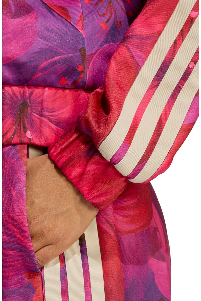 x FARM Rio Tiro Jacket, Alternate, color, MAGENTA/ MAROON/ CRYSTAL LINEN