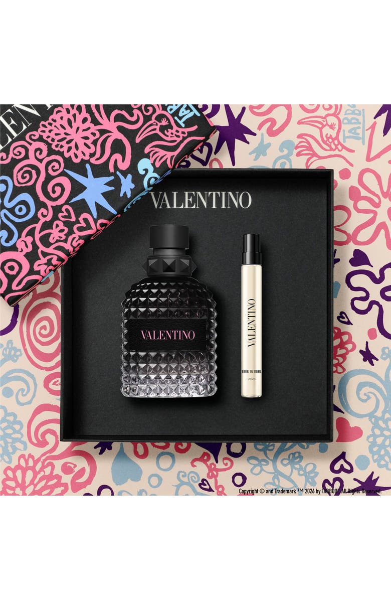 Valentino Uomo Born in Roma Eau de Toilette Gift Set, Alternate, color, 