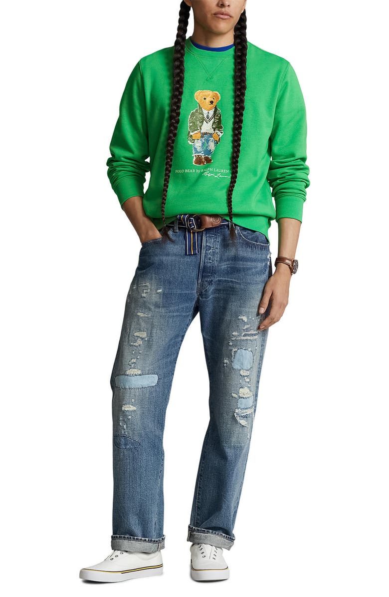 Polo Ralph Lauren Polo Bear Graphic Sweatshirt, Alternate, color, 