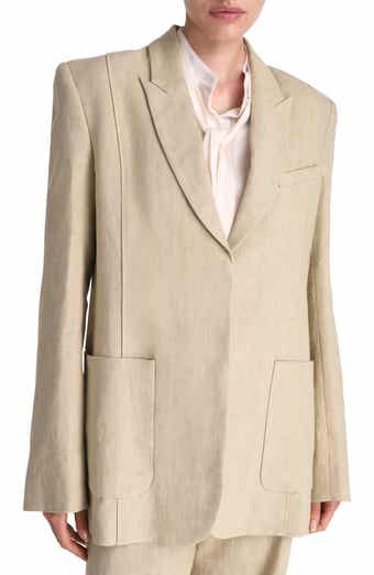 TWP Morgans Oversize Linen Blazer