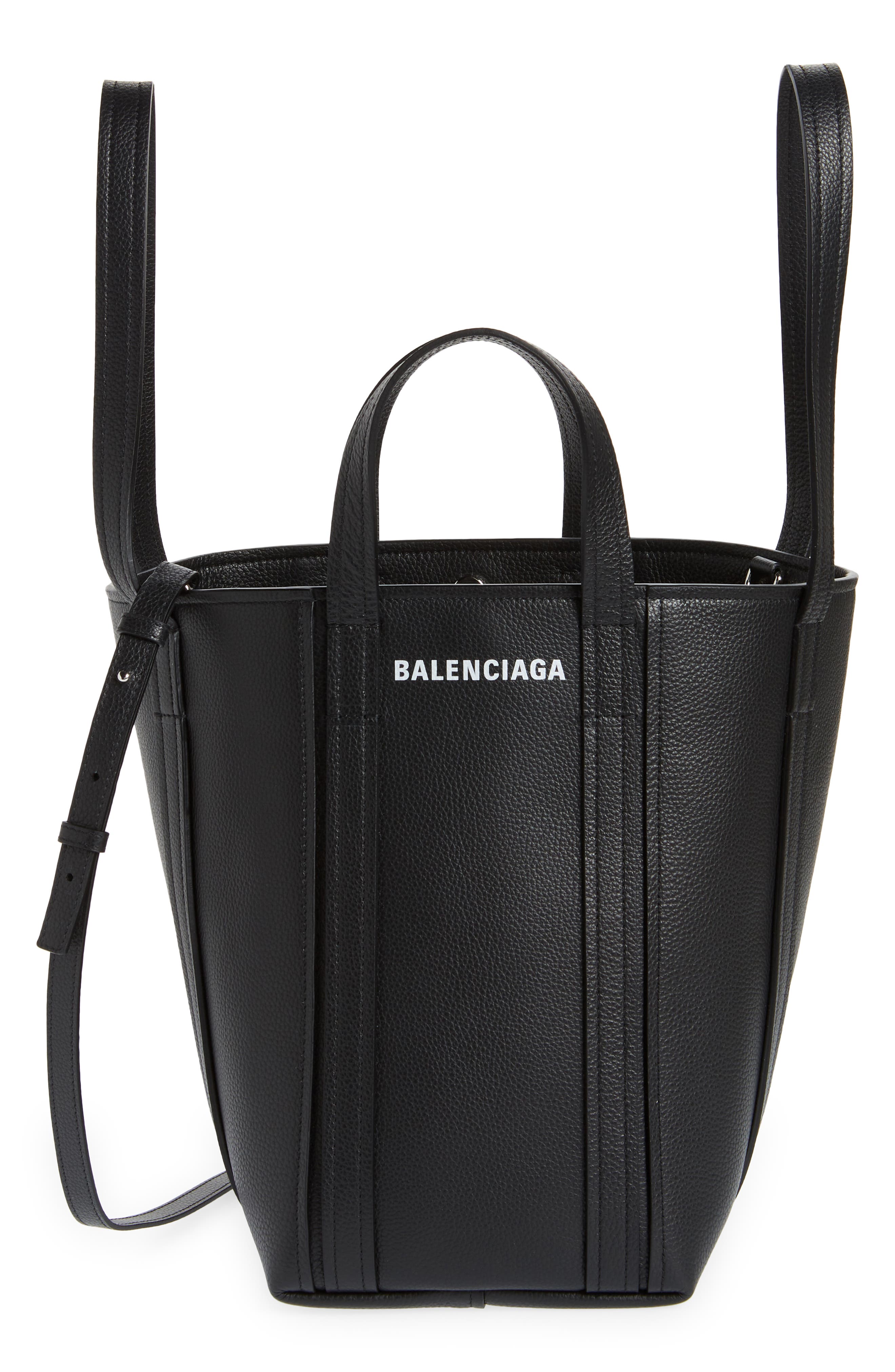 Balenciaga Everyday Leather Tote, Main, color, 