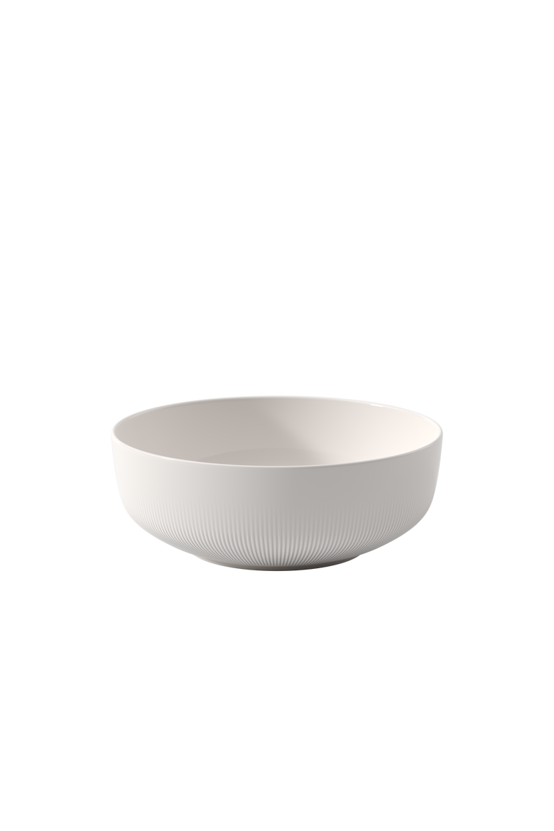 Afina Salad Bowl, Main, color, White