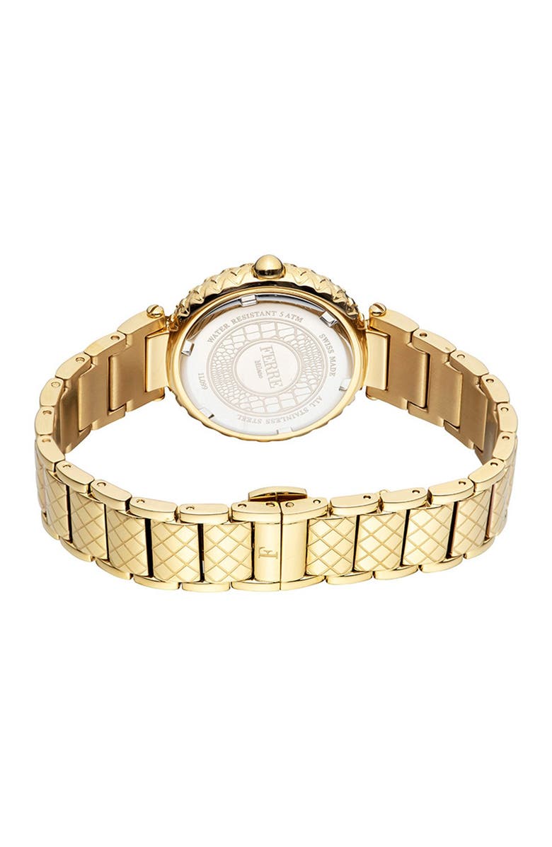 FERRE MILANO Swiss Ronda 763E Watch, 34mm, Alternate, color,