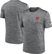 Nike Men's Nike Anthracite Chicago Bears Velocity Performance T-Shirt