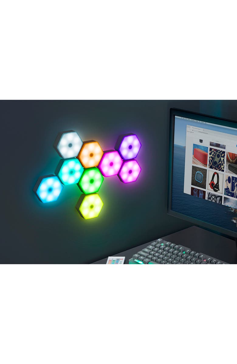 MERKURY INNOVATIONS Hex-Glo Touch Lights, Alternate, color,