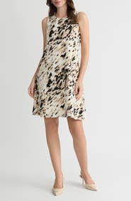 KASPER Sleeveless Swing Dress