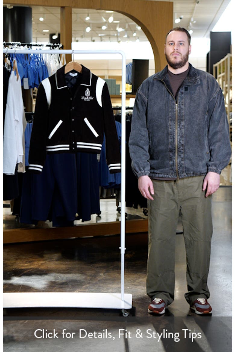 Vendome Corduroy Varsity Jacket video