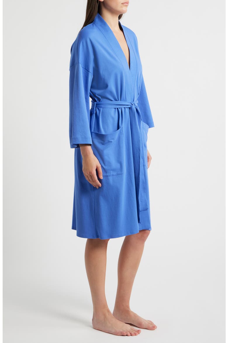 Organic Cotton Robe, Alternate, color, BLUE STAR
