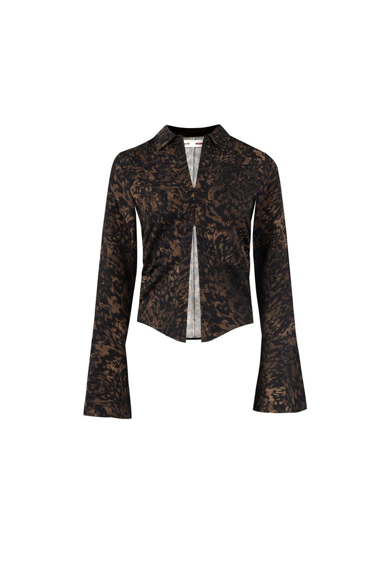 Your *Itch  Fitted Shirt, Alternate, color, Leopard