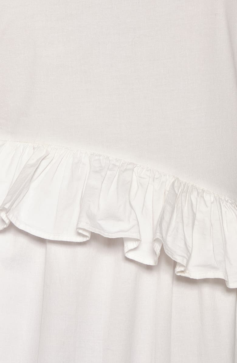 The Lulo Project Moon Dance Ruffle Maxi Dress, Alternate, color, Crudo